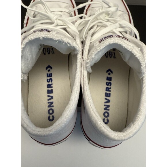 Converse Chuck Taylor Sz 9 All Star Madison Mid White Women's Lace up New - Picture 9 of 14